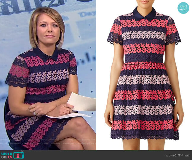 Ivy Dress by Draper James worn by Dylan Dreyer on Today