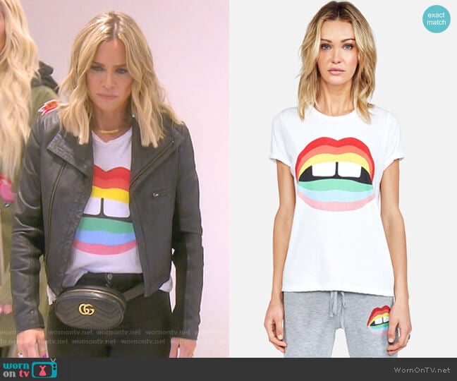 Edda Rainbow Gap Mouth by Lauren Moshi worn by Teddi Mellencamp Arroyave on The Real Housewives of Beverly Hills