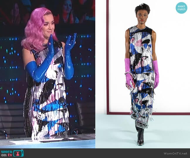 Fall 2019 Ready-to-Wear Collection by Emilio Pucci worn by Katy Perry on American Idol