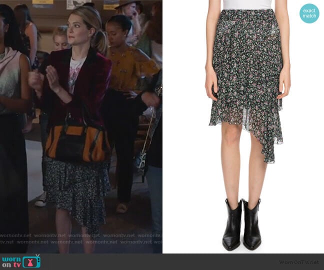 WornOnTV: Sutton’s velvet blazer and floral skirt on The Bold Type ...