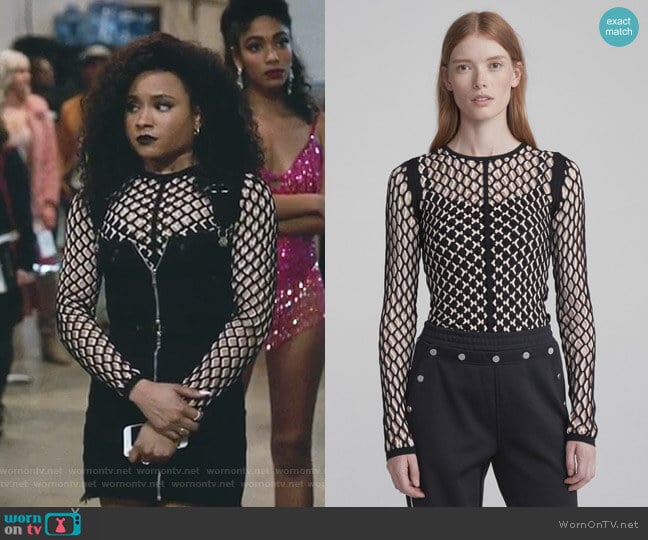 Wes Top by Rag & Bone worn by Rhyon Nicole Brown on Empire