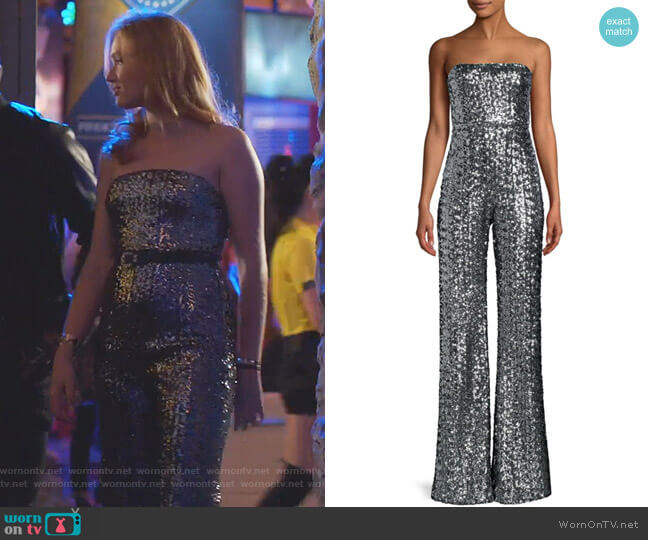 Carleen Jumpsuit by Alexis worn by Kirby Anders (Maddison Brown) on Dynasty