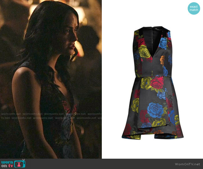 Alice + Olivia Tanner Dress worn by Veronica Lodge (Camila Mendes) on Riverdale