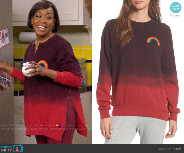 WornOnTV: Tina’s rainbow sweatshirt on The Neighborhood | Tichina ...