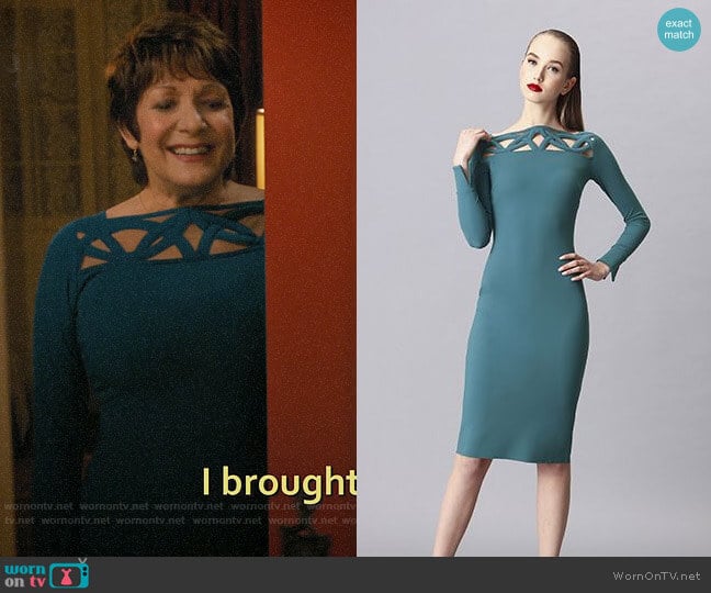 Chiara Boni La Petite Robe Terrie Dress worn by Alba on Jane the Virgin