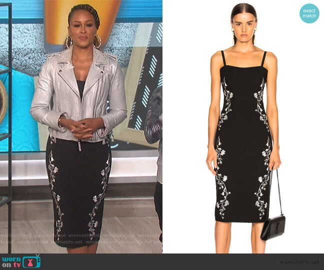 Chloe Dress by Cinq A Sept worn by Eve on The Talk