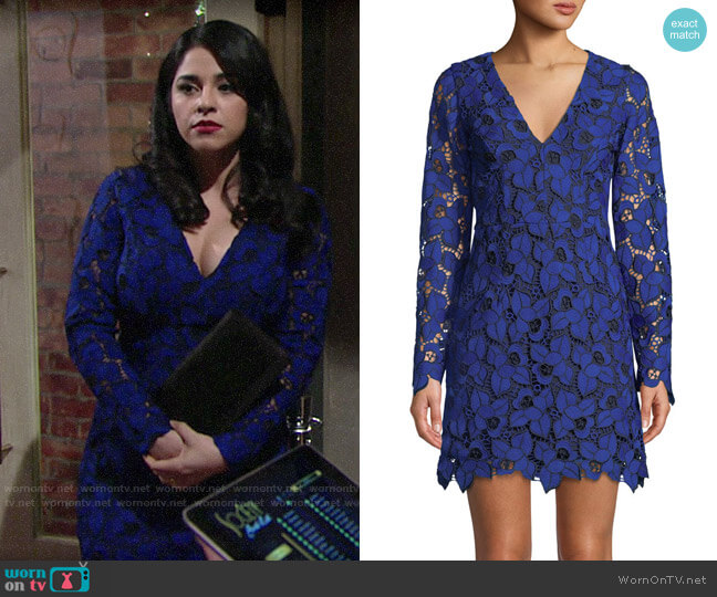 Dress the Population Katherine Dress worn by Mia Rosales (Noemi Gonzalez) on The Young and the Restless