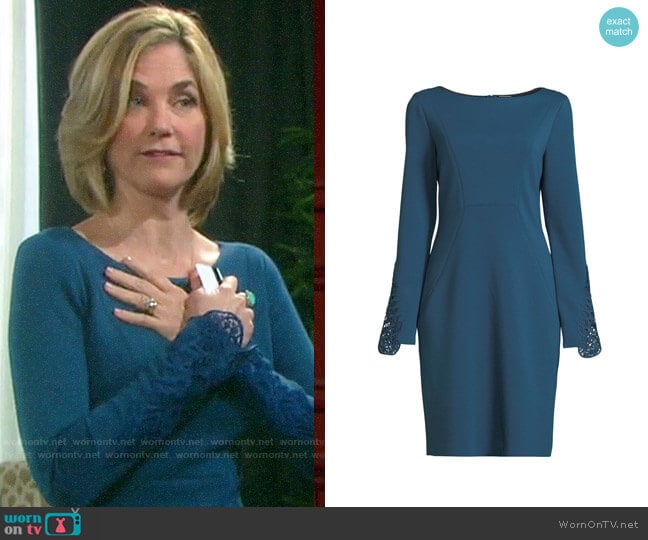 Elie Tahari Azura Dress worn by Eve Donovan (Kassie DePaiva) on Days of our Lives