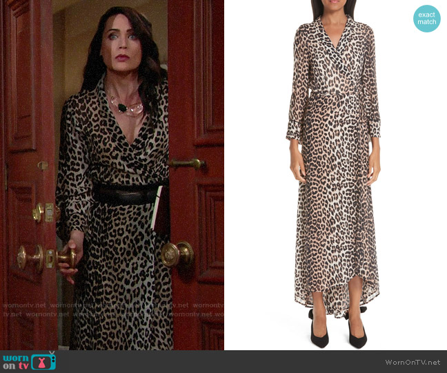 WornOnTV: Quinn’s leopard print dress on The Bold and the Beautiful ...