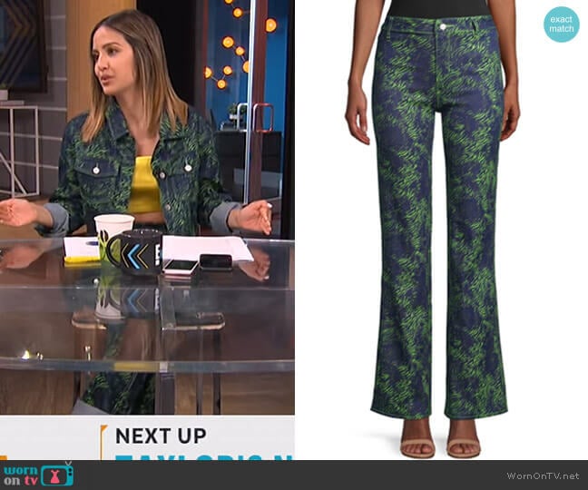 Tali Tiger Flare Pant by I AM GIA worn by Erin Lim on E! News