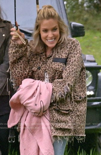 Kristin's leopard print jacket on Very Cavallari