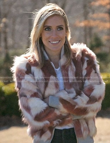 Pink Mink Bomber Jacket