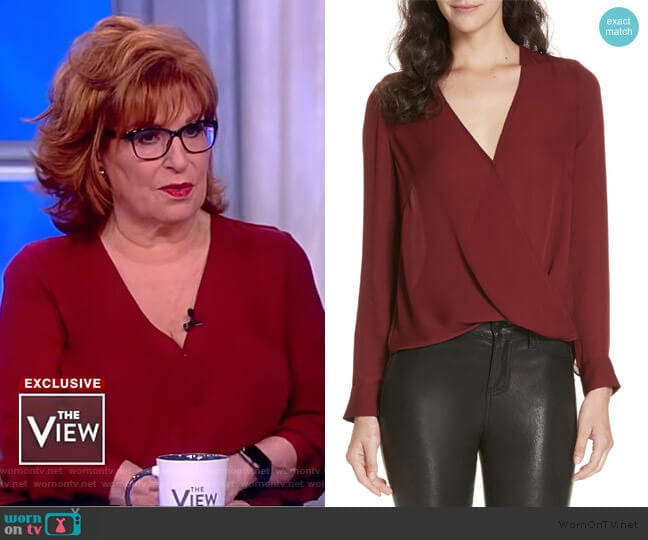 Kyla Blouse by L'Agence worn by Joy Behar  on The View