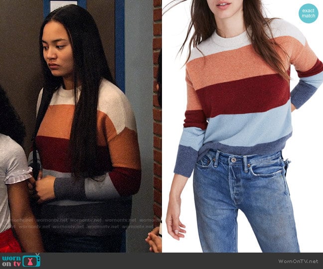 WornOnTV: Xuan’s striped sweater on No Good Nick | Tiana Le | Clothes ...