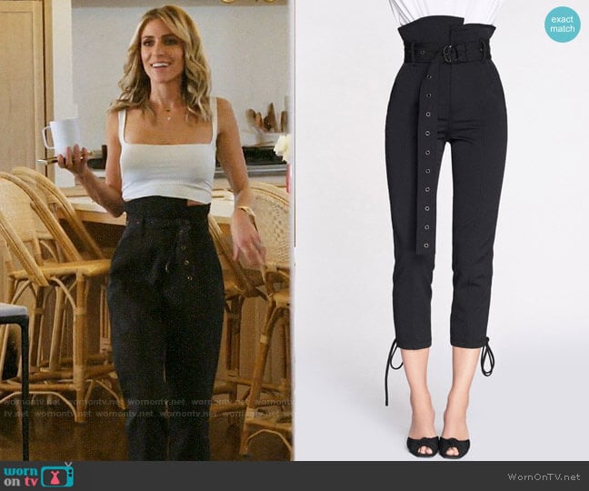 Marissa Webb Isadora Pants worn by Kristin Cavallari on Very Cavallari