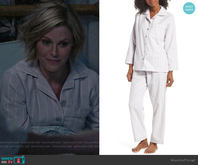 Papinelle Stripe Pajamas worn by Claire Dunphy (Julie Bowen) on Modern Family