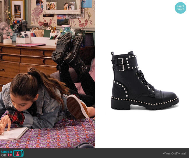 Sam Edelman Jennifer Boots worn by Nick (Siena Agudong) on No Good Nick