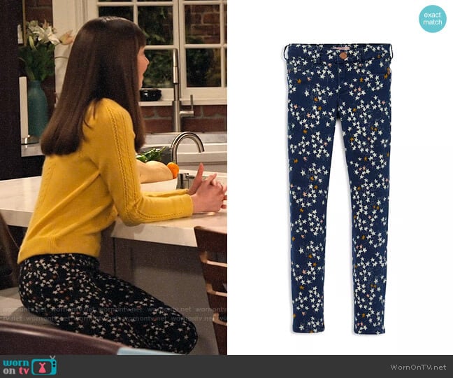 Scotch R'belle Girls' Star-Print Skinny-Fit Pants worn by Molly (Lauren Lindsey Donzis) on No Good Nick