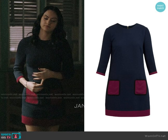 Ted Baker Aor Dress worn by Veronica Lodge (Camila Mendes) on Riverdale