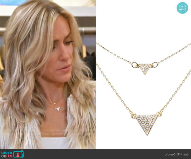 Uncommon James Gulch and Houston Station Necklaces worn by Kristin Cavallari on Very Cavallari