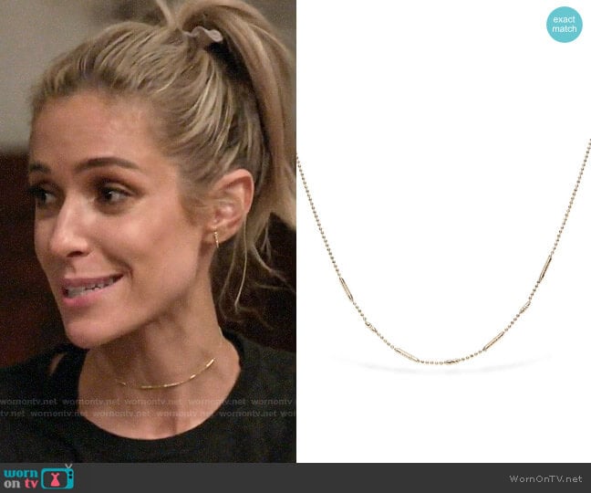 Uncommon James Ready to Mingle Necklace worn by Kristin Cavallari on Very Cavallari