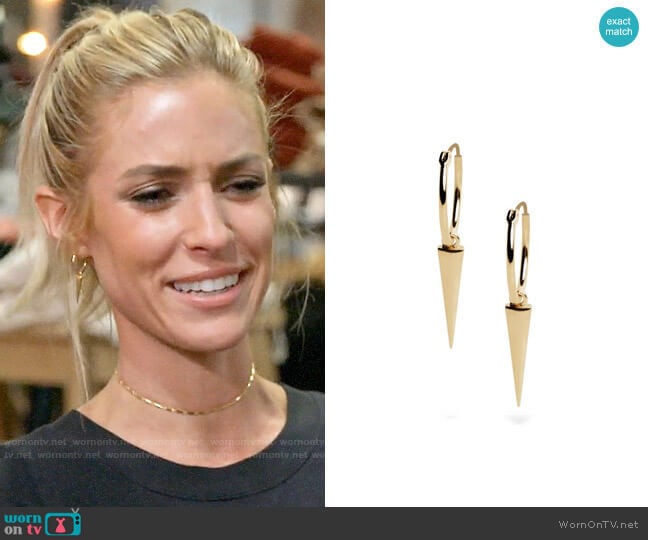 Uncommon James Sharp Shooter Earrings worn by Kristin Cavallari on Very Cavallari