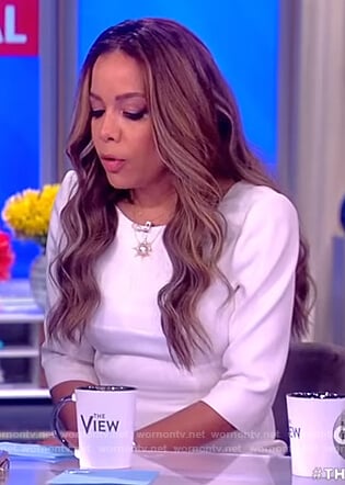 Sunny’s white dress on The View