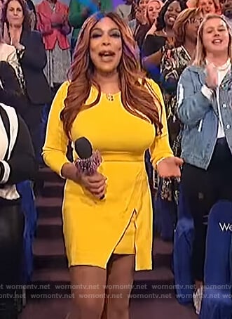 Wendy williams sale yellow dress