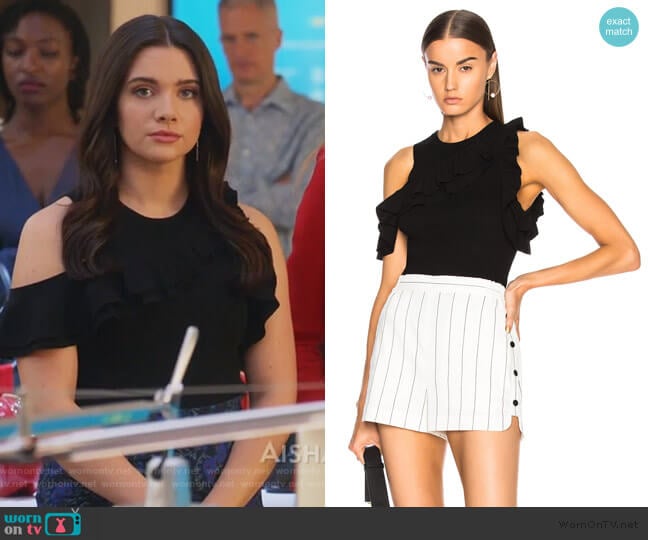 Palmer Top by A.L.C worn by Jane Sloan (Katie Stevens) on The Bold Type