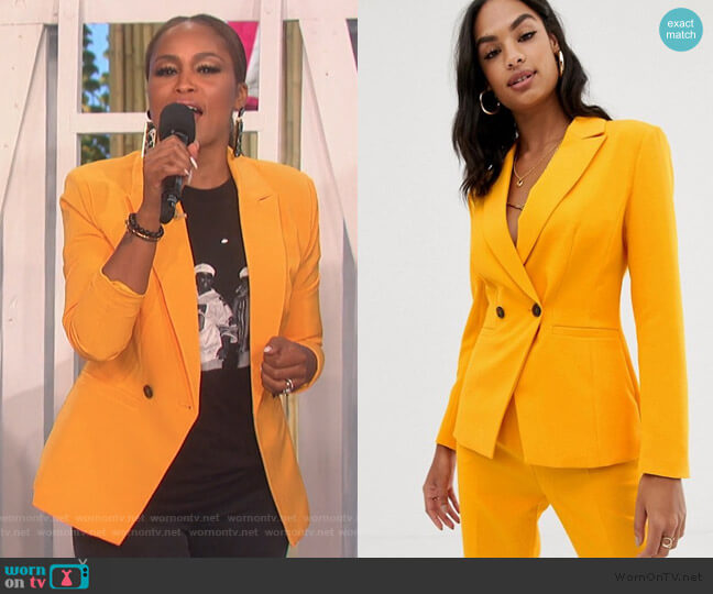 Pop Suit Blazer by ASOS worn by Eve on The Talk