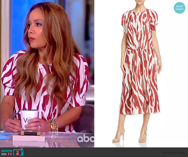 WornOnTV: Sunny’s zebra stripe dress on The View | Sunny Hostin ...