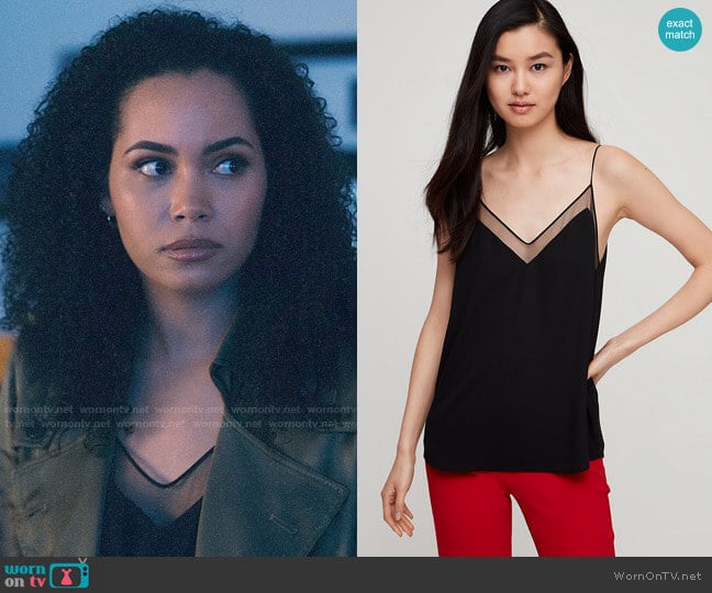 Aritzia Galen Camisole worn by Macy Vaughn (Madeleine Mantock) on Charmed