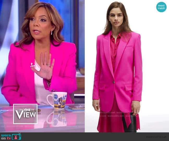 WornOnTV: Sunny’s hot pink blazer on The View | Sunny Hostin | Clothes ...