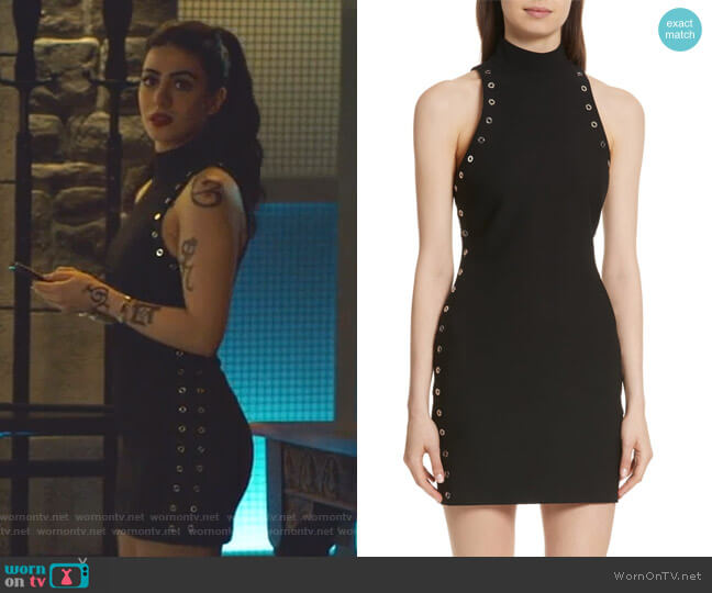 Ava Dress by Cinq a Sept worn by Isabelle Lightwood (Emeraude Toubia ) on Shadowhunters