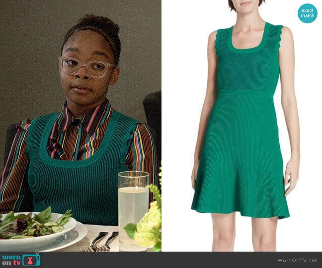 Diane von Furstenberg Adi Dress worn by Diane Johnson (Marsai Martin) on Black-ish