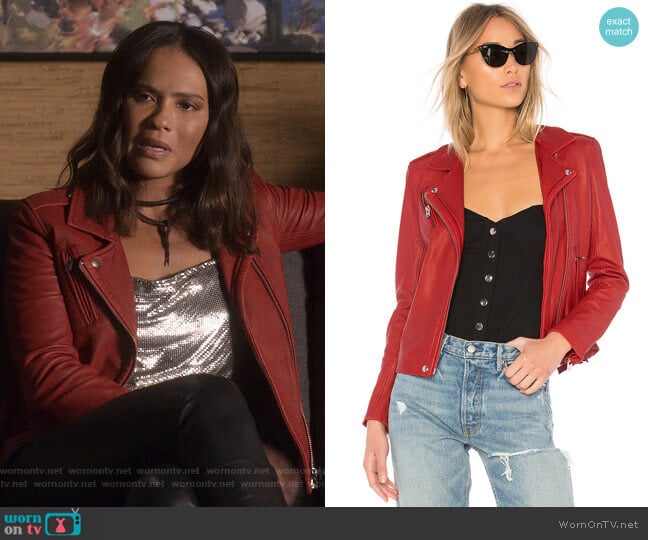 Han Jacket by IRO worn by Mazikeen (Lesley-Ann Brandt) on Lucifer