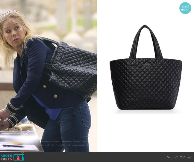 Large Metro Tote by MZ Wallace worn by Jen Harding (Christina Applegate) on Dead to Me