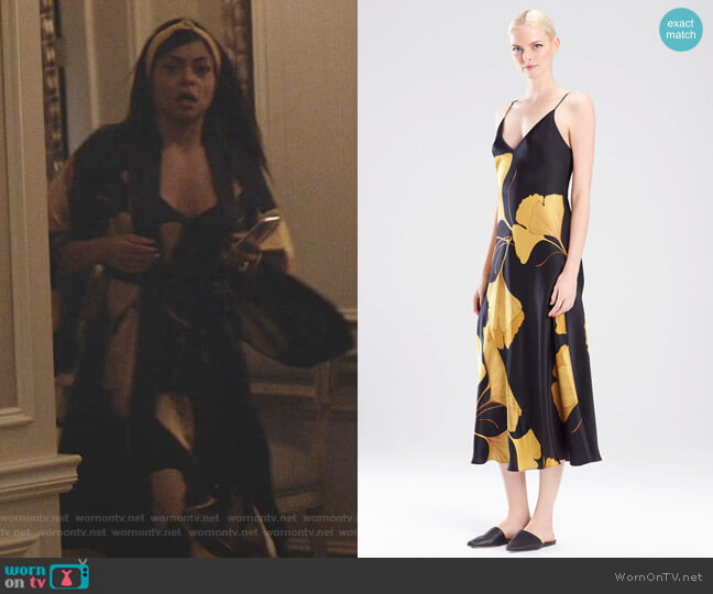 Ginkgo Gown by Josie Natori worn by Cookie Lyon (Taraji P. Henson) on Empire