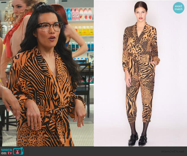 Marion Playsuit by Pepaloves worn by Doris (Ali Wong) on American Housewife