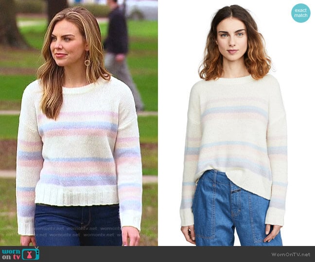 Lani Sweater by Rails worn by Hannah Brown on The Bachelorette