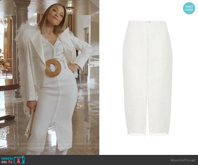 Turnley Pencil skirt by Roland Mouret worn by Dominique Deveraux (Michael Michele) on Dynasty