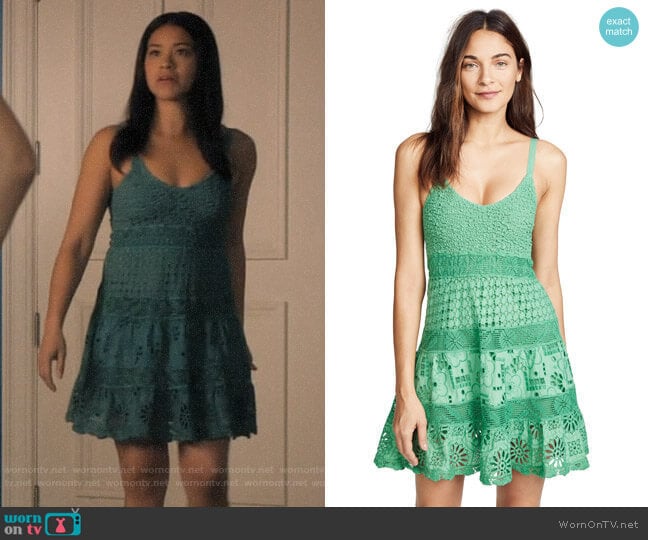 Temptation Positano Rosa Dress worn by Jane Villanueva (Gina Rodriguez) on Jane the Virgin