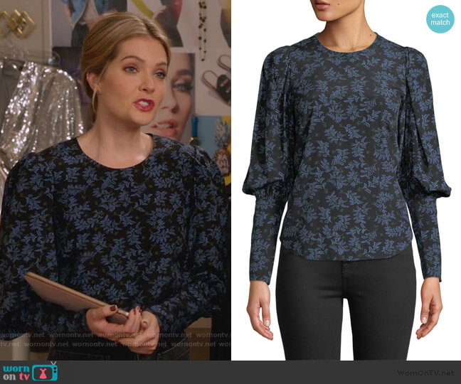 Clarke Top by Veronica Beard worn by Sutton (Meghann Fahy) on The Bold Type