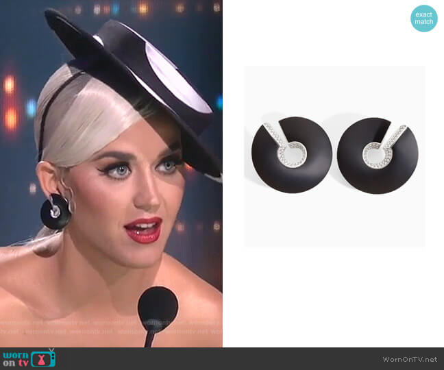 Verso Earrings by Vhernier worn by Katy Perry on American Idol