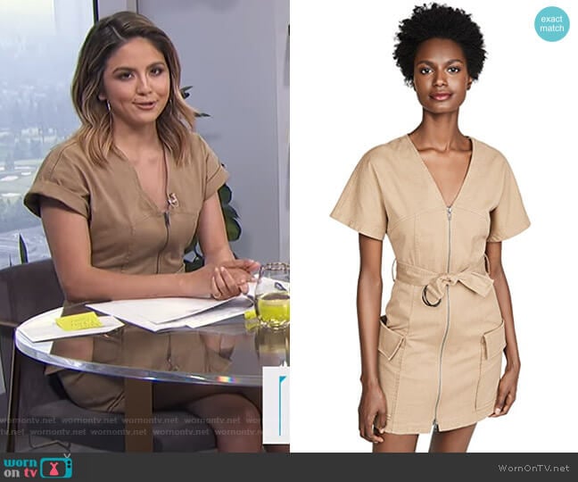 Bellamy Dress by A.L.C. worn by Erin Lim on E! News