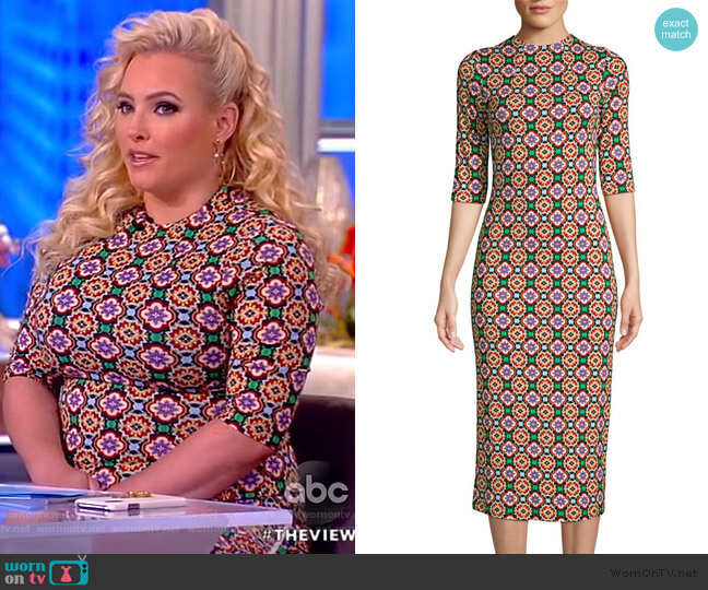 Delora Dress by Alice + Olivia worn by Meghan McCain on The View