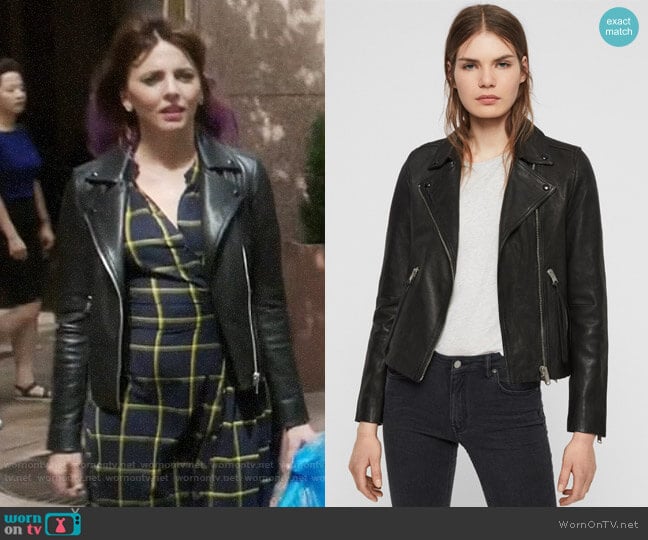 All Saints Dalby Jacket worn by Kitty Winter (Ophelia Lovibond) on Elementary