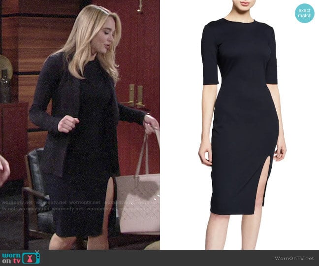 Bailey 44 Vive La Difference Dress worn by Summer Newman (Hunter King) on The Young and the Restless