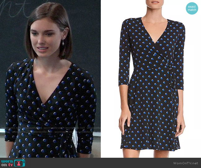 WornOnTV: Willow’s polka dot wrap dress on General Hospital | Katelyn ...