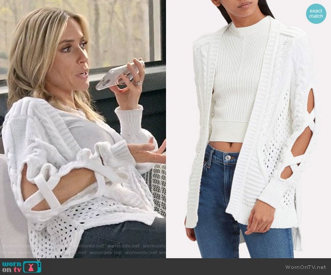 Cushnie et Ochs Ellie Cardigan worn by Kristin Cavallari on Very Cavallari